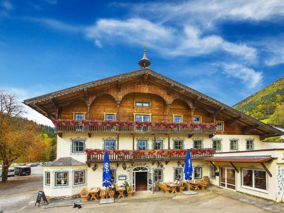 Alpenlodge, Ferienwohnung 4 Thiersee Dış mekan fotoğraf
